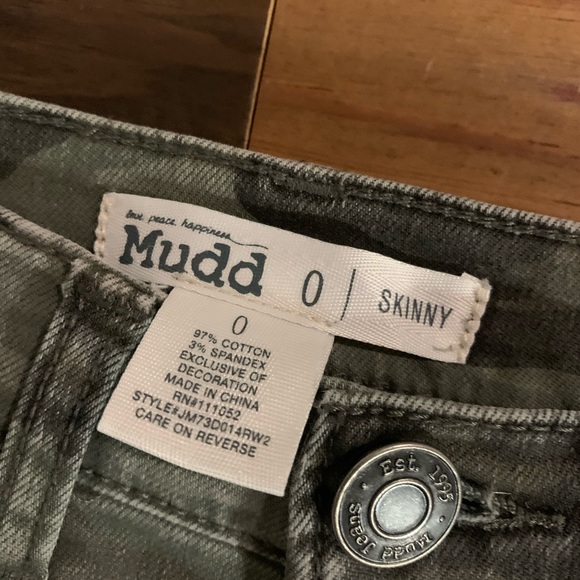 Camo Skinny Jeans. - Picture 3 of 3